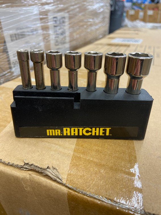 (1620x Bid) Me. Ratchet 7pc Nut Driver