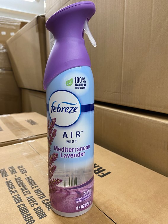 (156x Bid)Febreze 8.8oz Mediterranean Lavender Air Mist