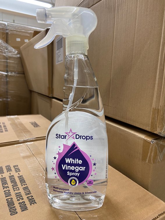 (120x Bid)Star Drops 25.4oz White Vinegar Spray