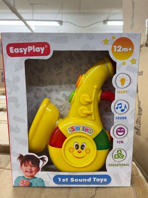 (431x Bid)Asst 1st Sounds Smile Saxophone