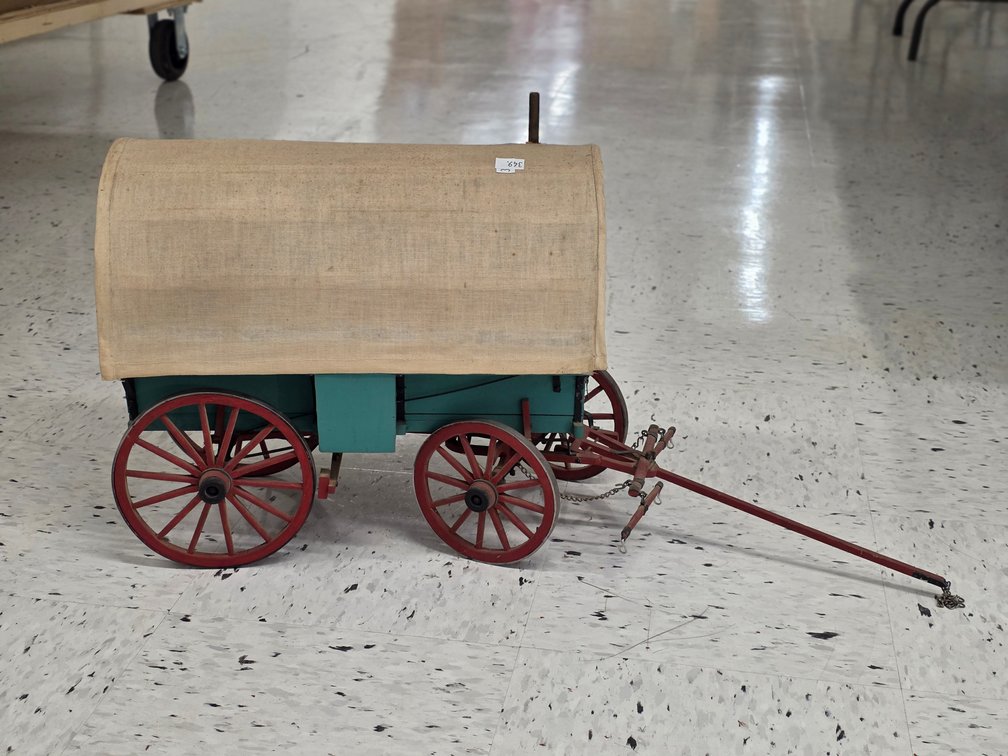 Handmade Covered Wagon by Joel Zook