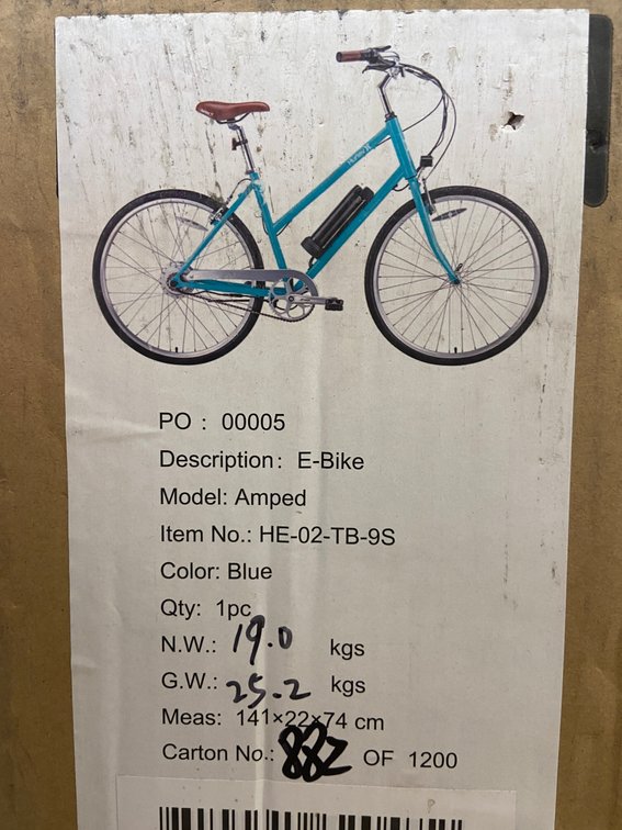 Hurley Amped E-Bike