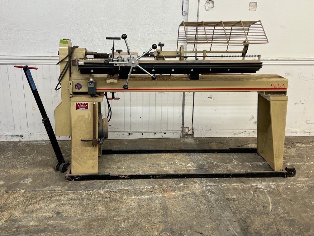 Vega Model 1553 Woodturning Lathe W/ Duplicator