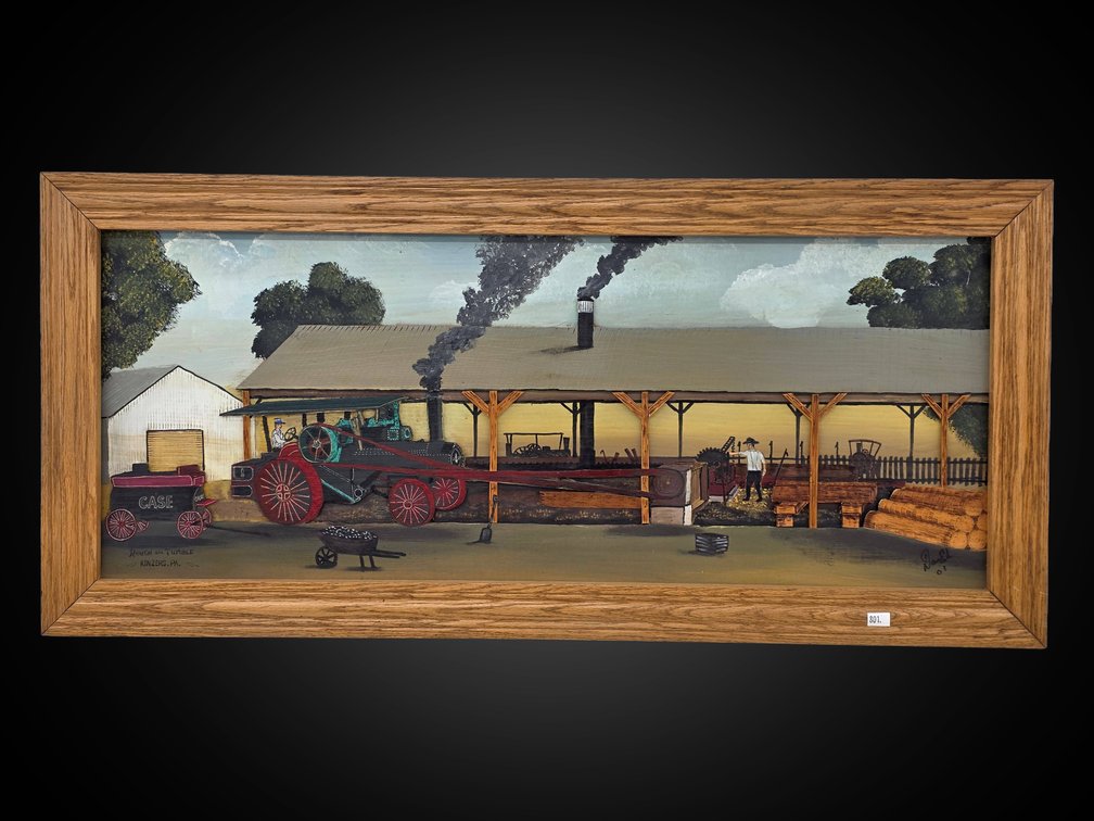 Rough & Tumble 3-D Scene by Dan Esh, 2001
