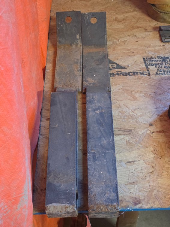 Pair of Steel Brackets