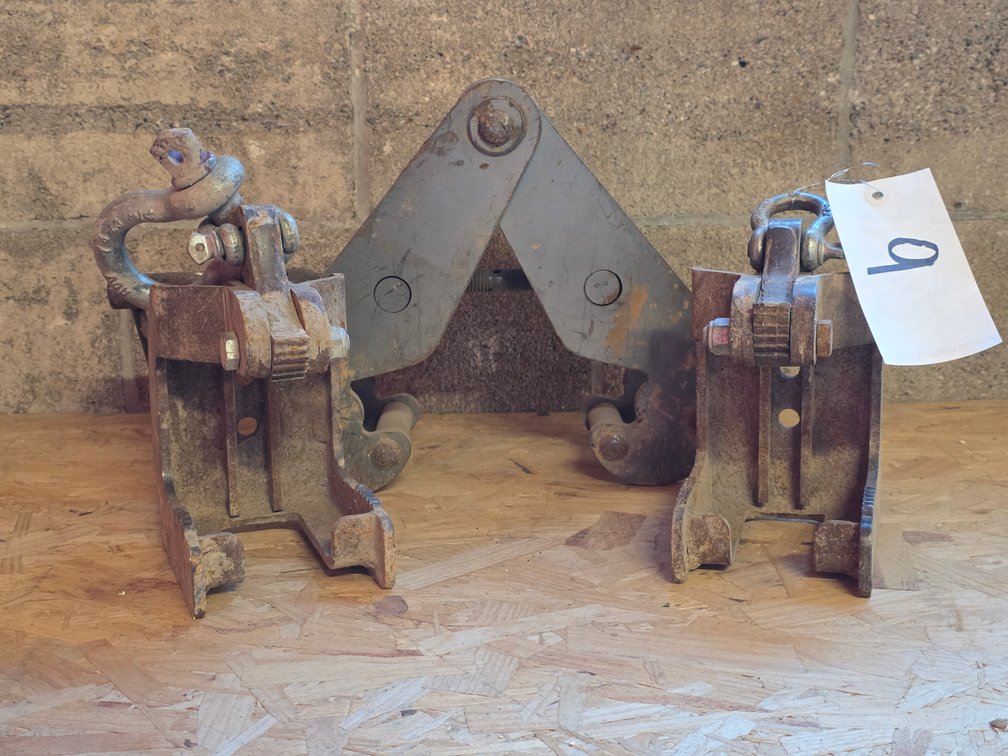 (3) Beam Clamps