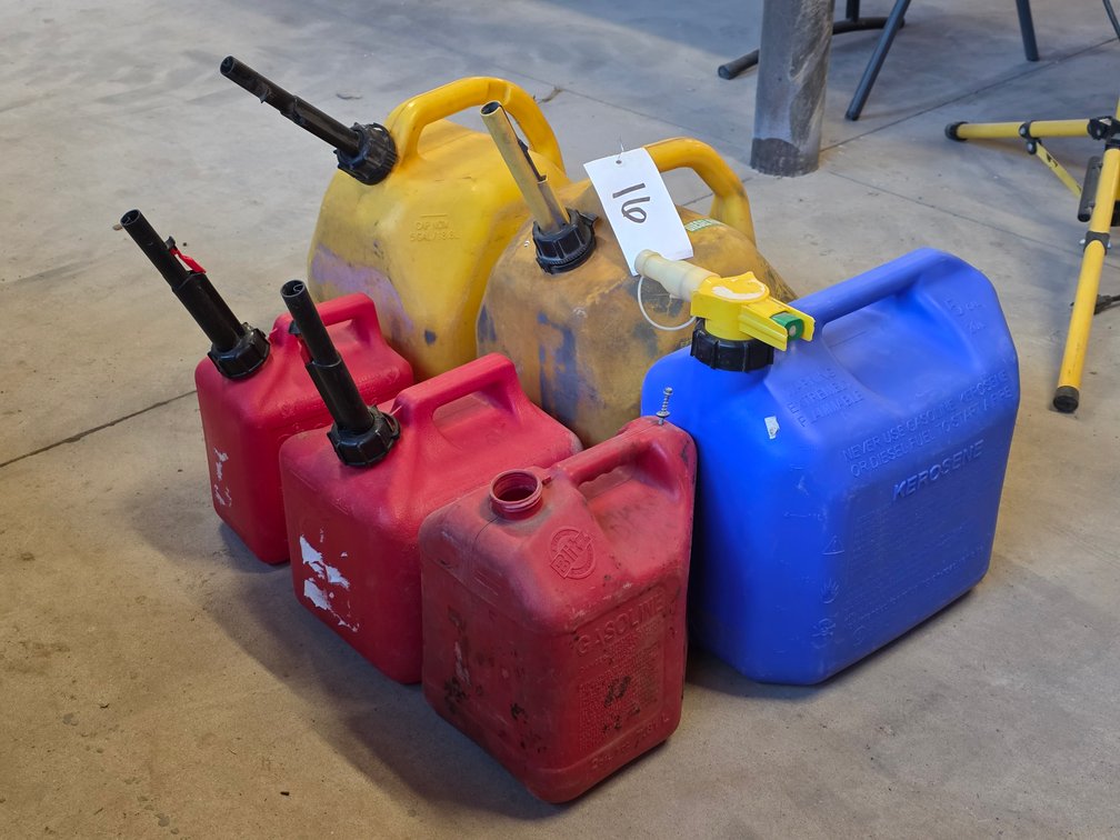 (6) Fuel Cans