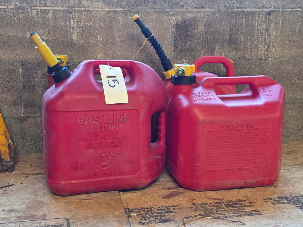 (4) Fuel Cans