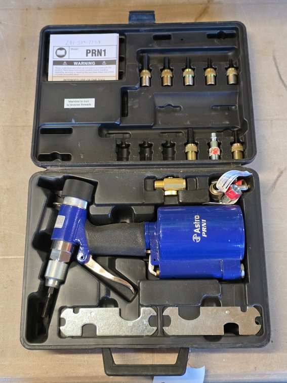 Astro 3/8" Pneumatic Rivet Nut Setting Kit
