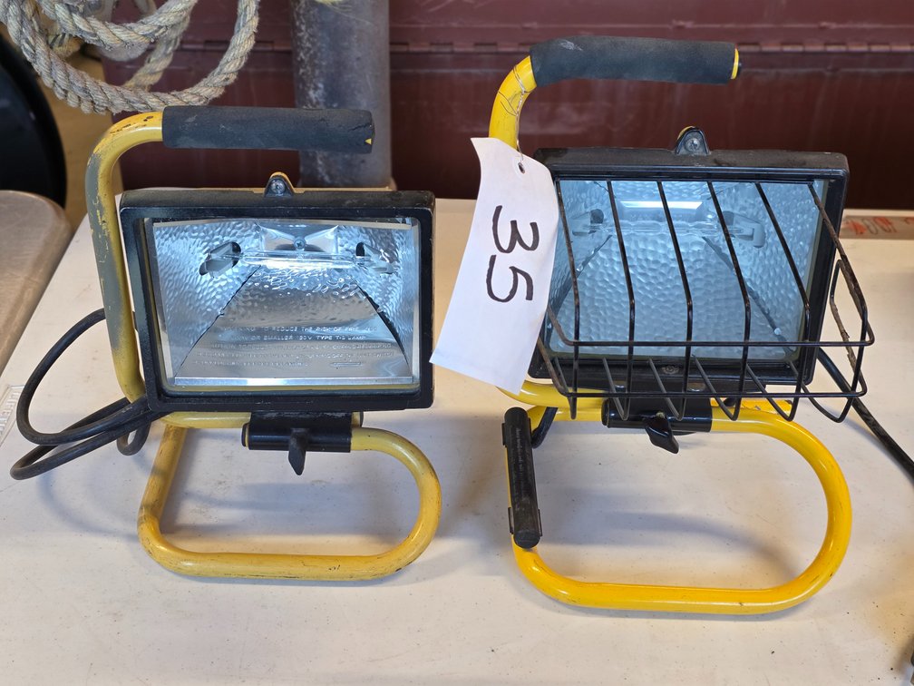 (2) Work Lights