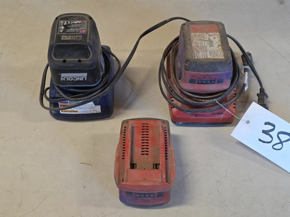 Batteries w/ Chargers