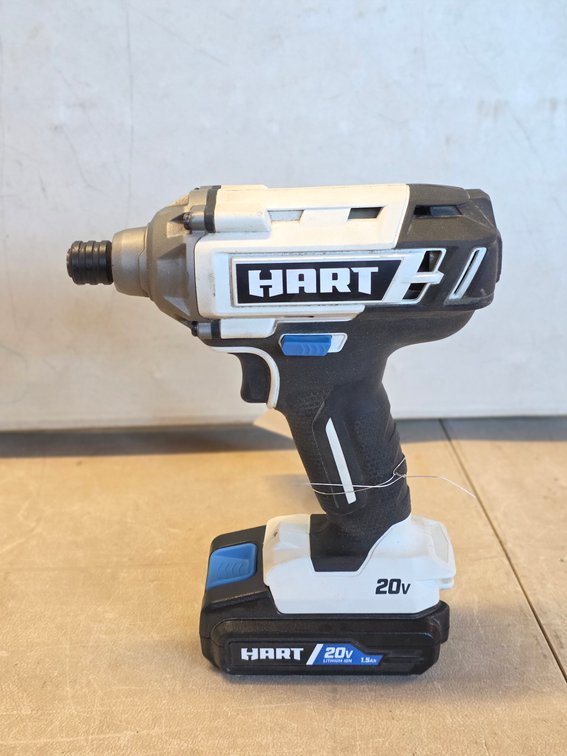 Hart 20V Impact & 1.5Ah Battery
