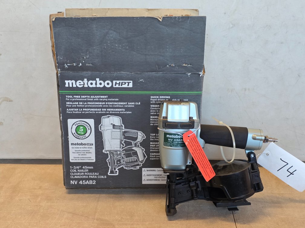 Metabo 1.75" Coil Nailer