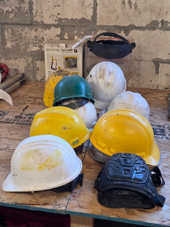 Hard Hats, Face Shields, and Guardian Harness