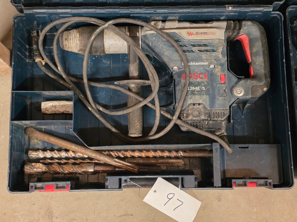 Bosch Corded Hammer Drill in Case
