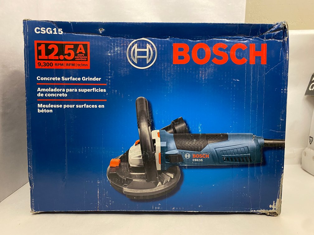Bosch 12.5A Concrete Surface Grinder