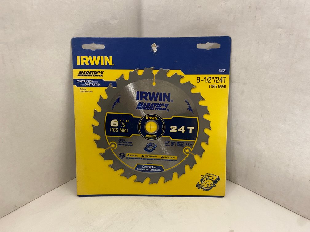 (120x bid)Irwin 6-1/2"x24T Circ Saw Blade