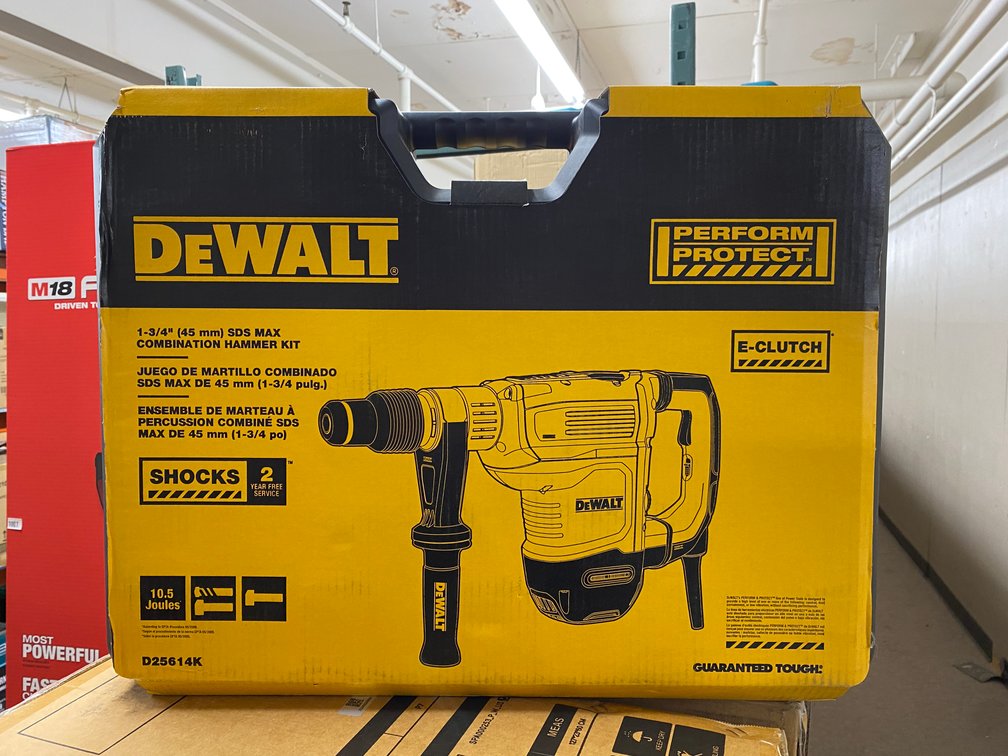DeWalt 14A 1-3/4" SDS Max Combination Hammer Kit