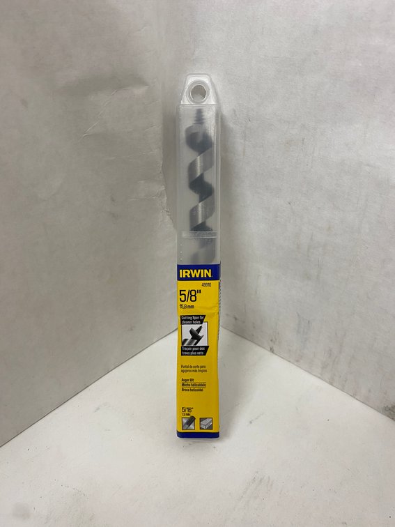 (100x bid)Irwin 5/8" Auger Bit