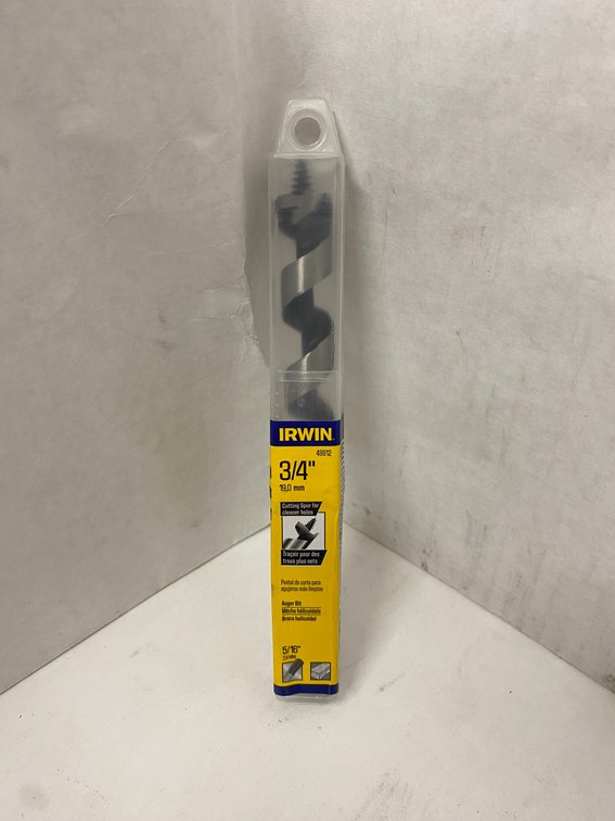 (100x bid)Irwin 3/4" Auger Bit