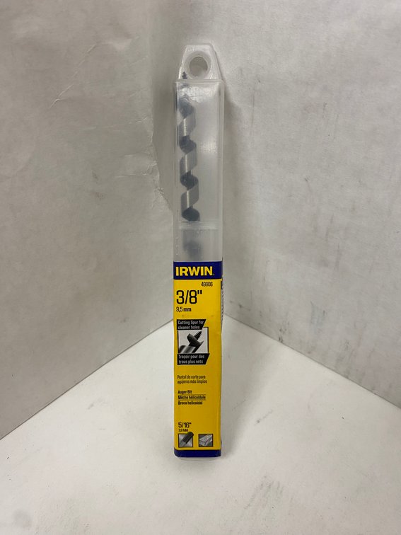 (130x bid)Irwin 3/8" Auger Bit