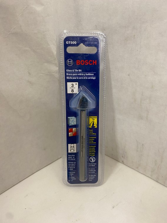 (120x bid)Bosch 3/8" Glass & Tile Bit