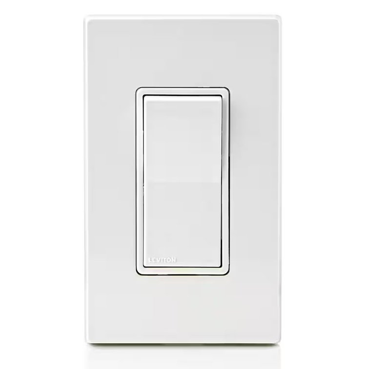 Leviton Decora 15A Single-Pole Switch 5601-2WS