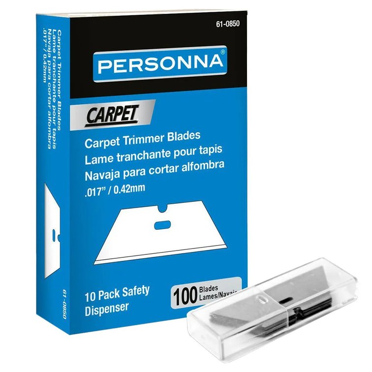 PERSONNA Carbon Steel Carpet Utility Razor Blade