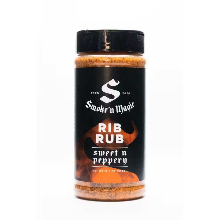 (2x) Smoke'n Magic Rib Rub 12.5 Oz.