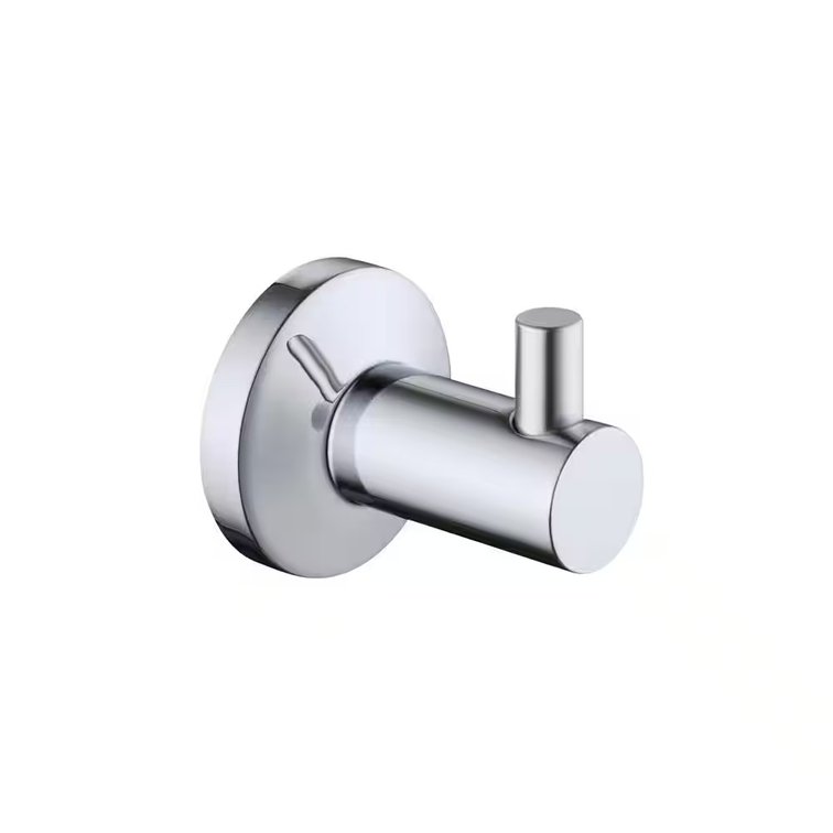(2x) Dorind Knob Robe/Towel Hook in Chrome