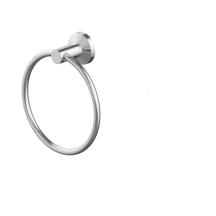 (2x) Dorind Wall Mounted Towel Ring in Chrome