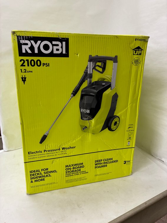 Ryobi 2100psi Electric Pressure Washer