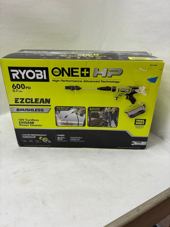 Ryobi 18v 600psi Power Cleaner