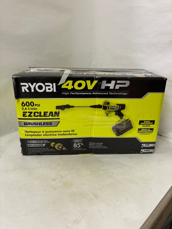 Ryobi 40v 600psi Power Cleaner
