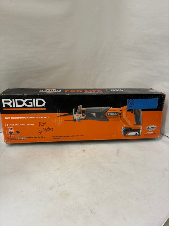 Ridgid 18v Recip Saw