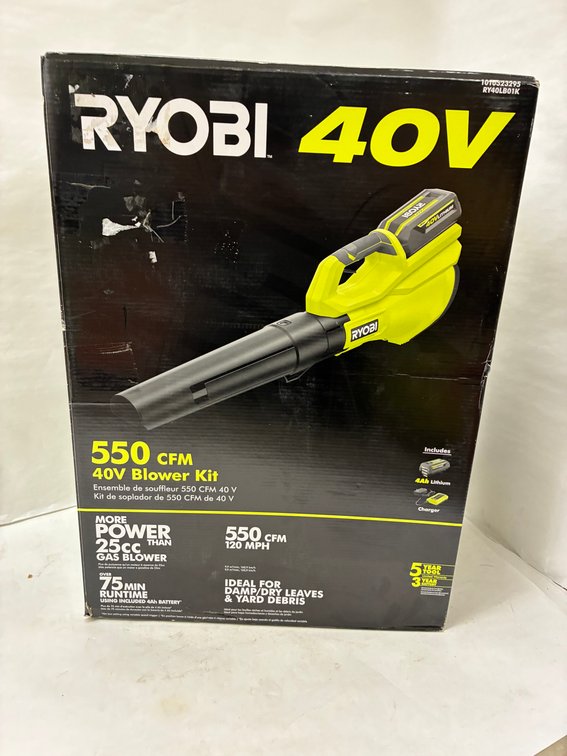 Ryobi 40v Blower Kit