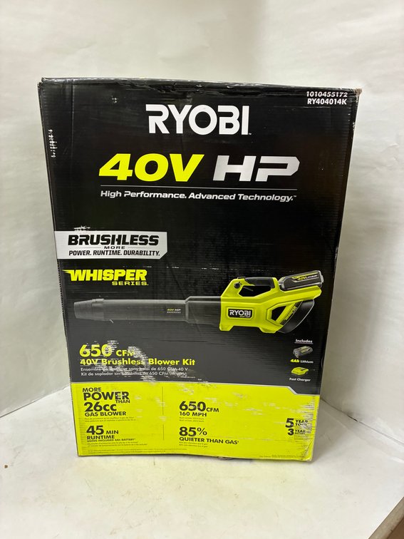 Ryobi 40v Blower Kit