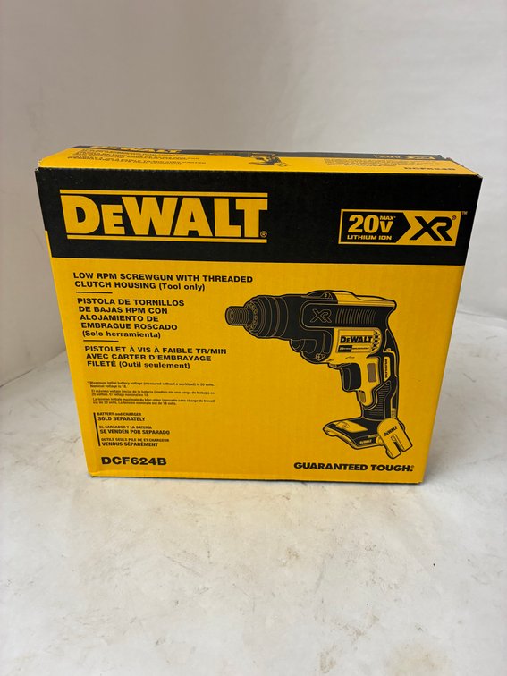 Dewalt Low RPM Screwgun with Threaded Clutch