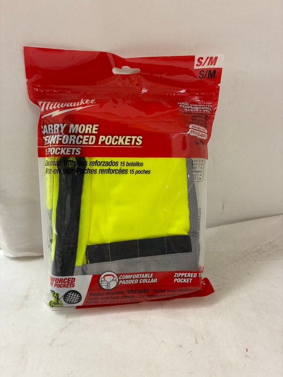 (3x bid) Milwaukee s/m Hi Vis Vest