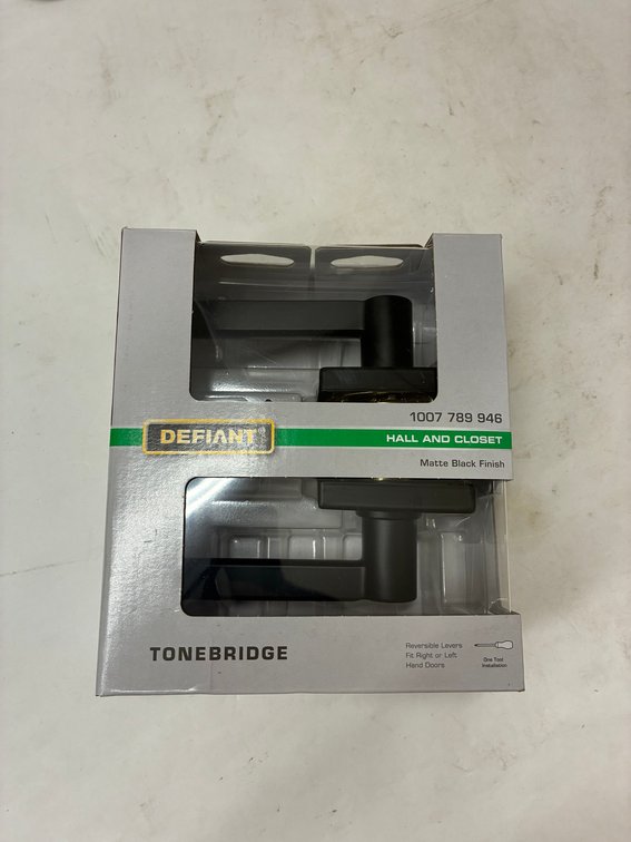 (3x bid) Defiat Hall and Closet Handle Set