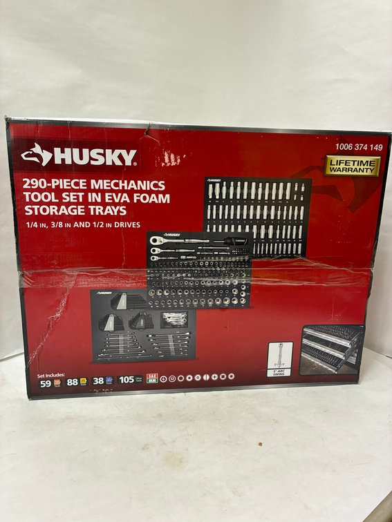 Husky 290pc Mechanics Tool Set