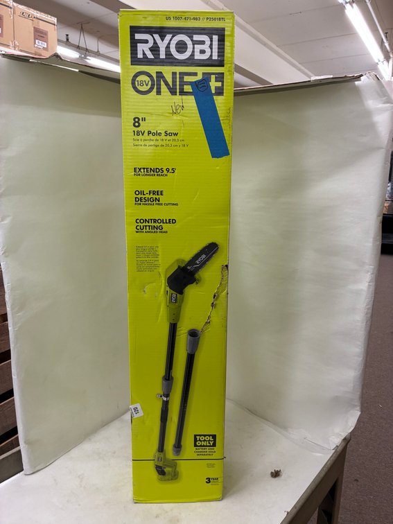 Ryobi 18v 8" Pole Saw