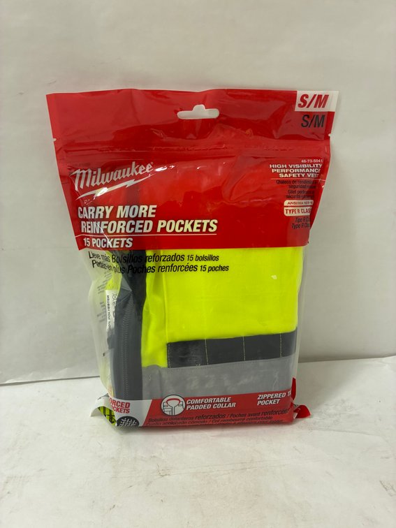 Milwaukee s/m Hi Vis Vest