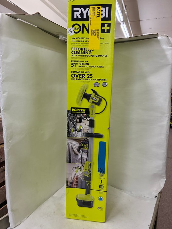 Ryobi 18v Telescoping Scrubber