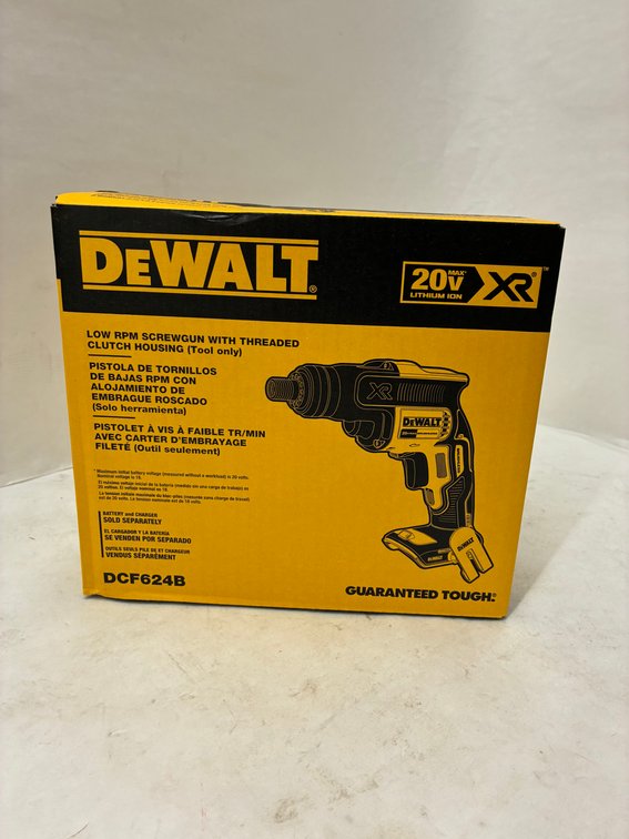 Dewalt Low RPM Screwgun with Threaded Clutch