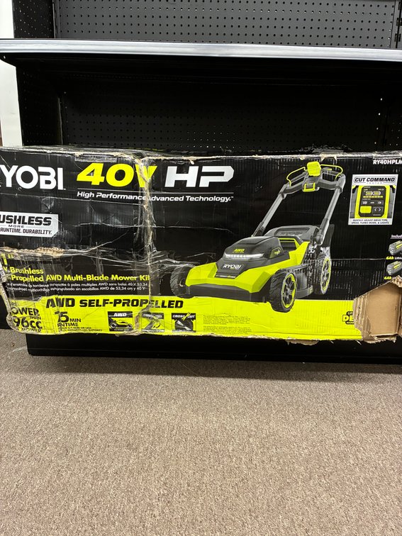 Ryobi 40v 21" AWD Self Propelled Push Mower