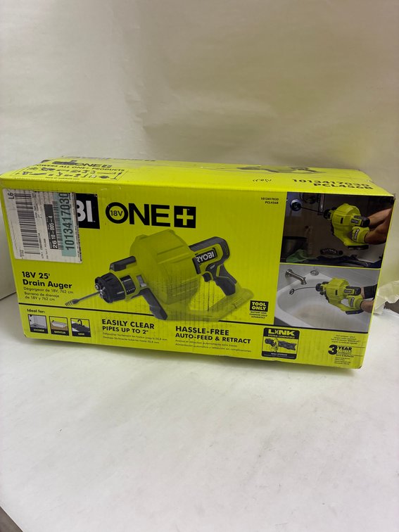 Ryobi 18v 25' Drain Auger