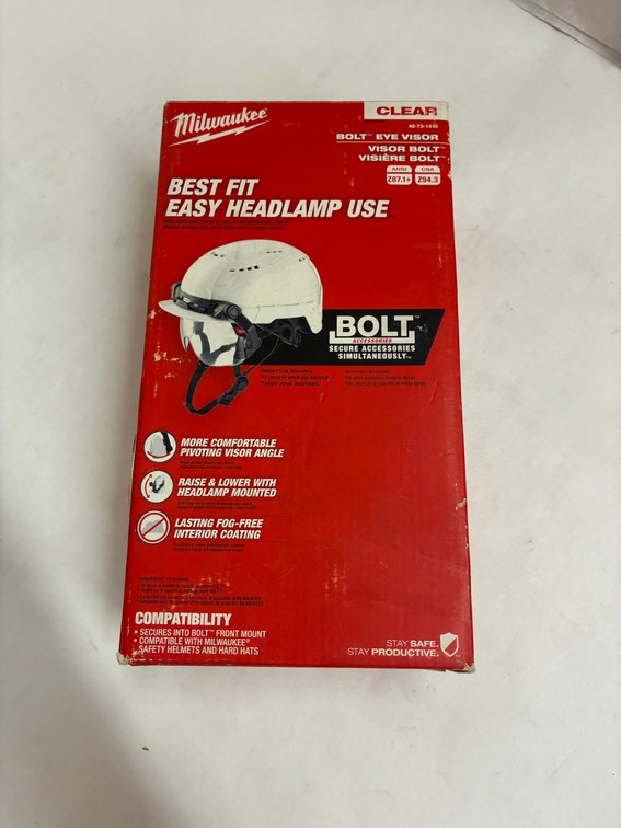 Milwaukee Bolt Clear Eye Visor