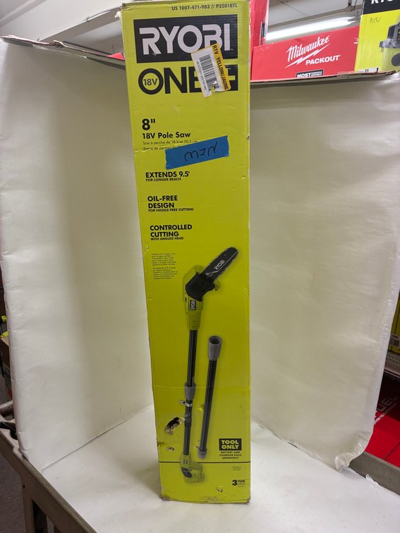 Ryobi 18v 8" Pole Saw