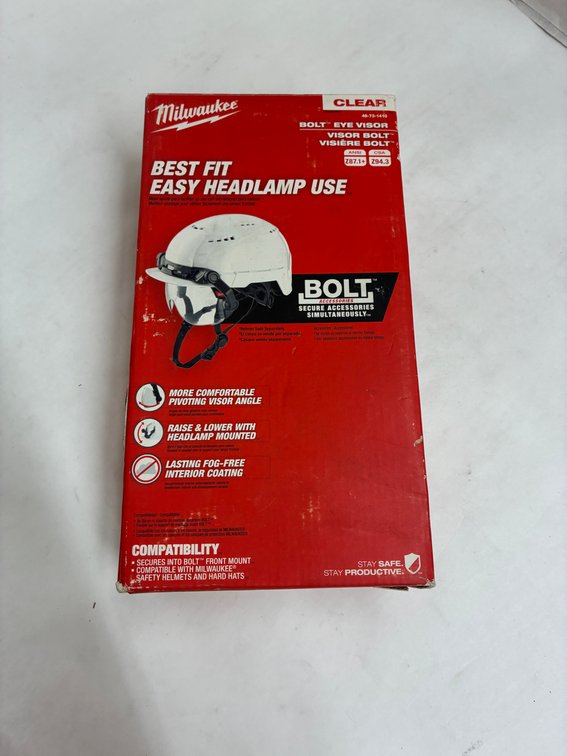 Milwaukee Bolt Clear Eye Visor